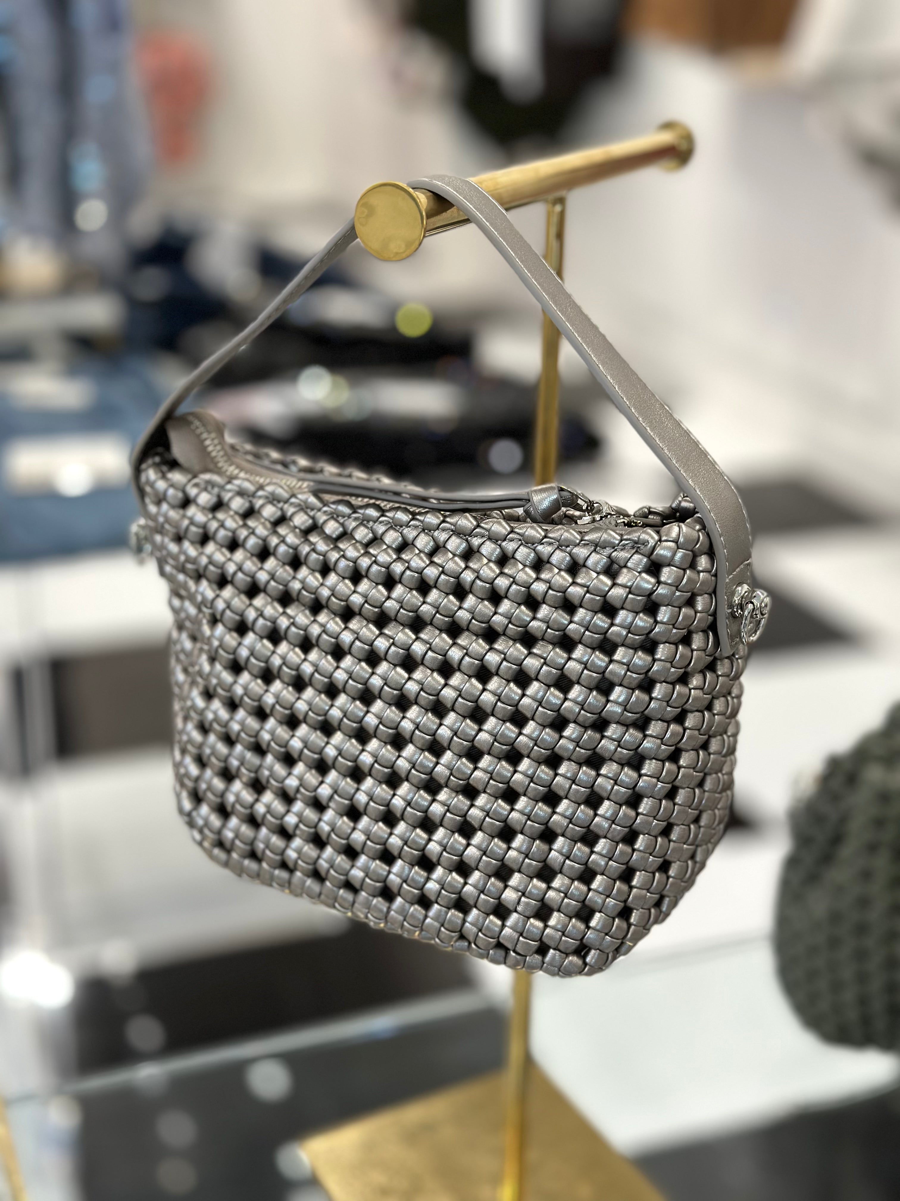 Caroline braided purse