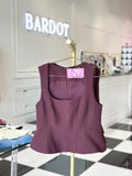 Leanne peplum top