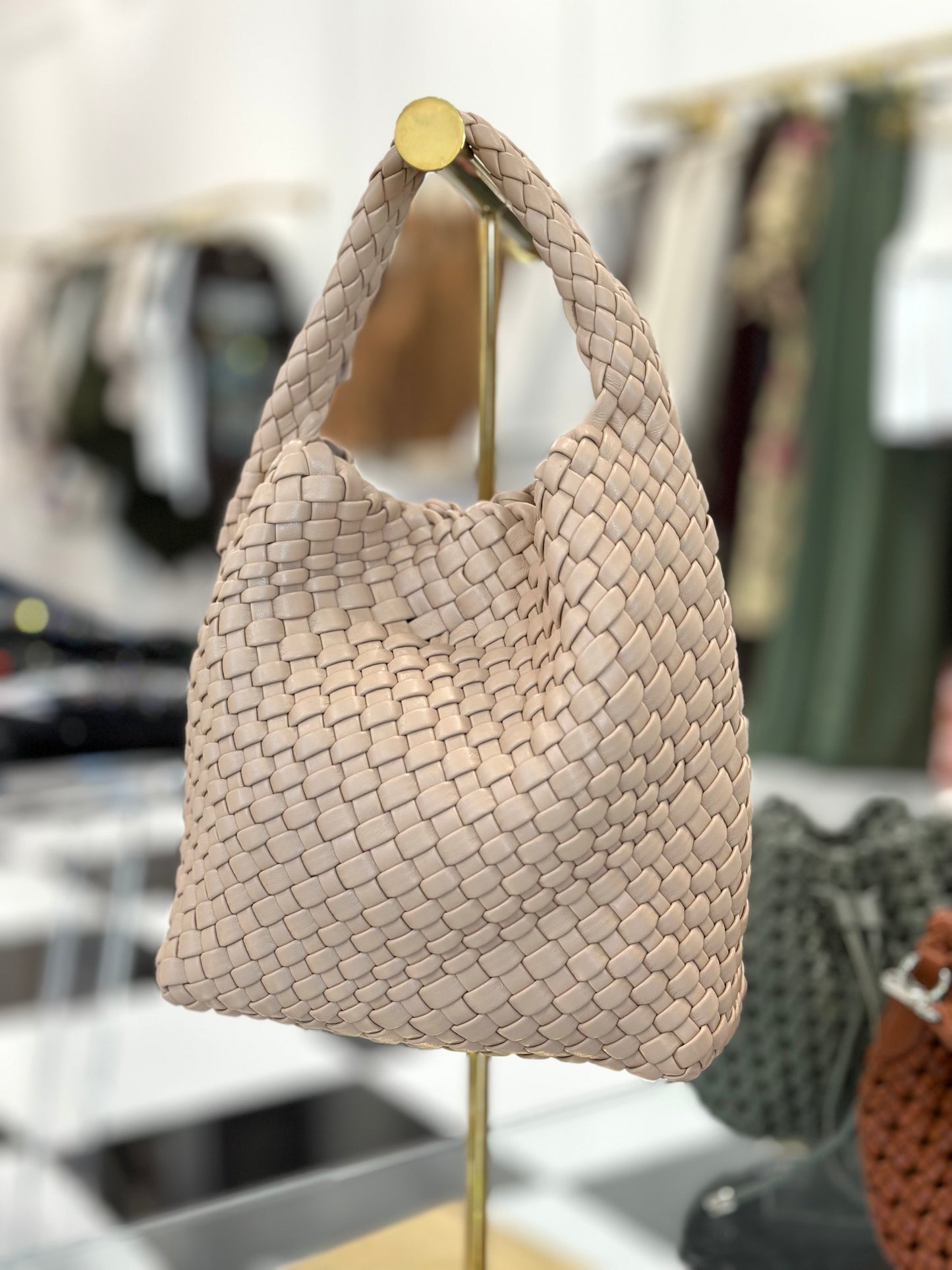 Sardine braided purse