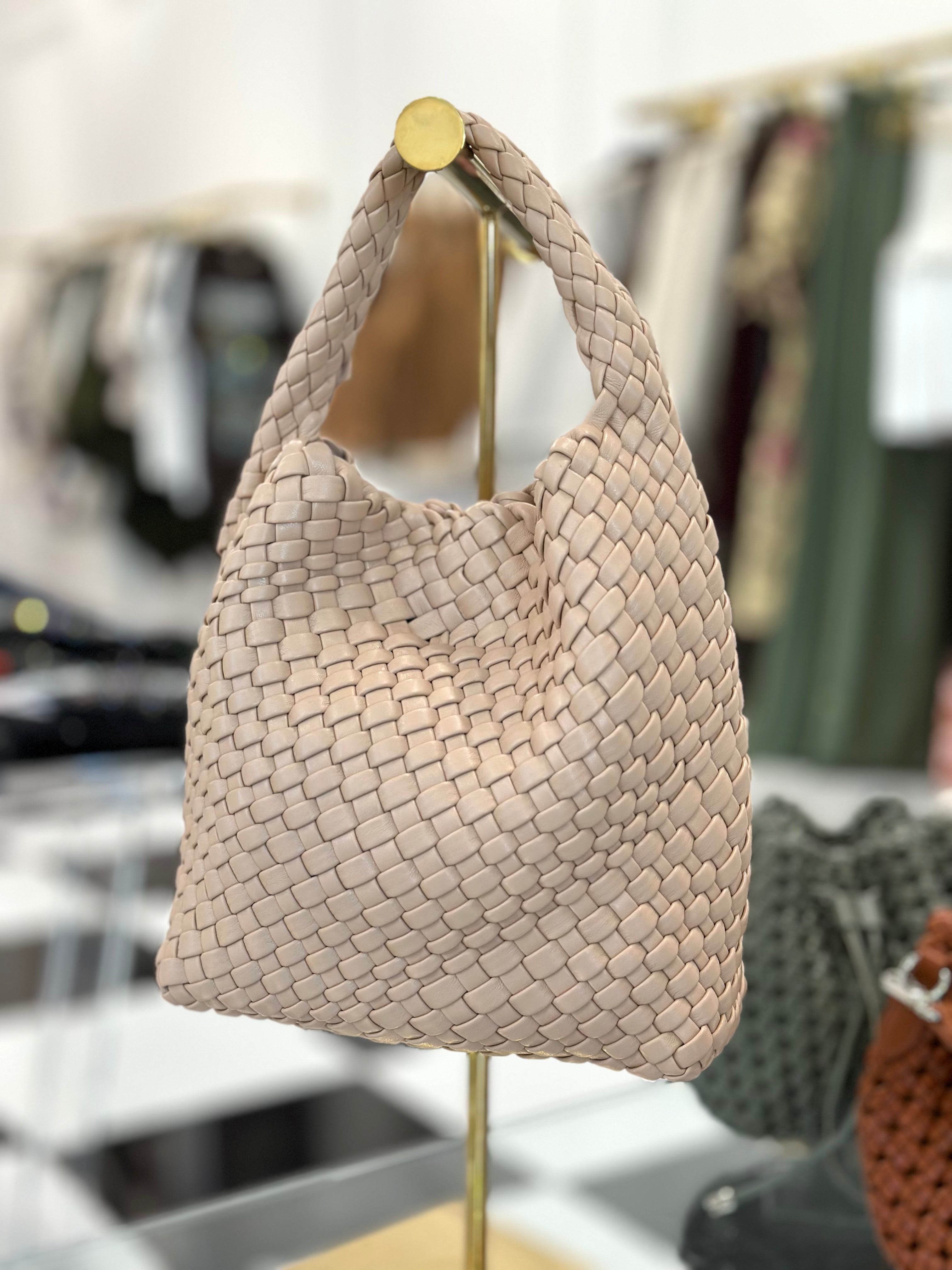 Sardine braided purse