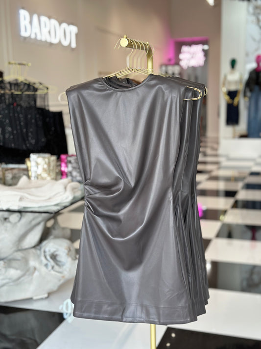 Barbara mocha dress