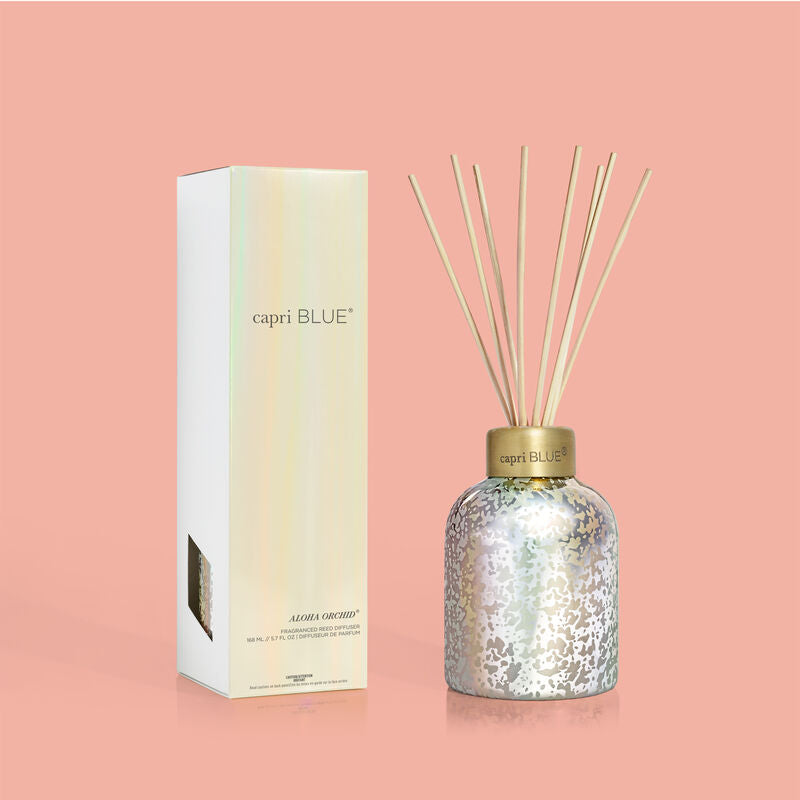 Aloha Orchid Mercury Iridescent Reed Diffuser