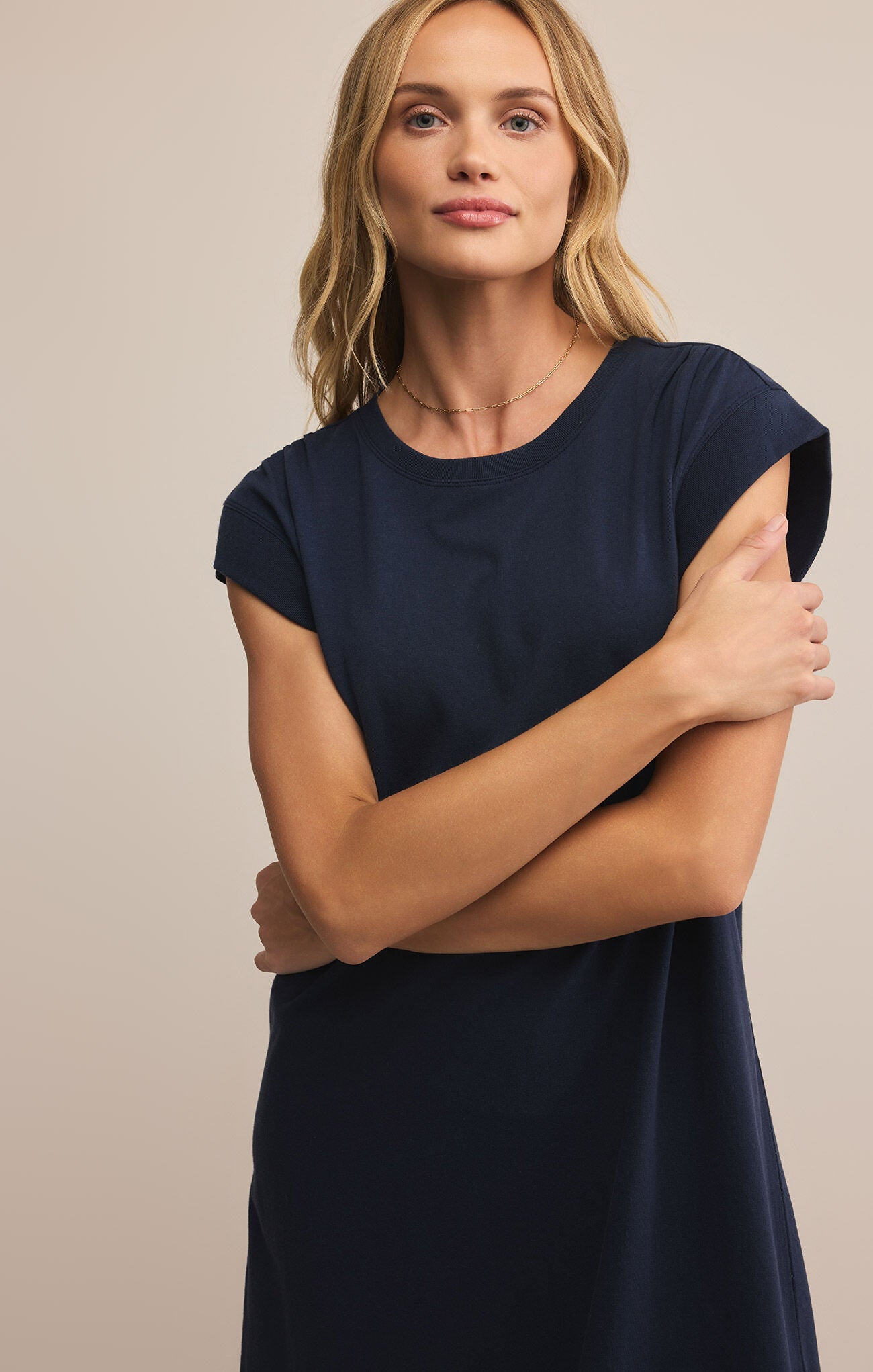 ROUTINE SHIFT MINI DRESS