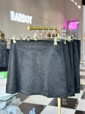 Ciera suede mini skirt