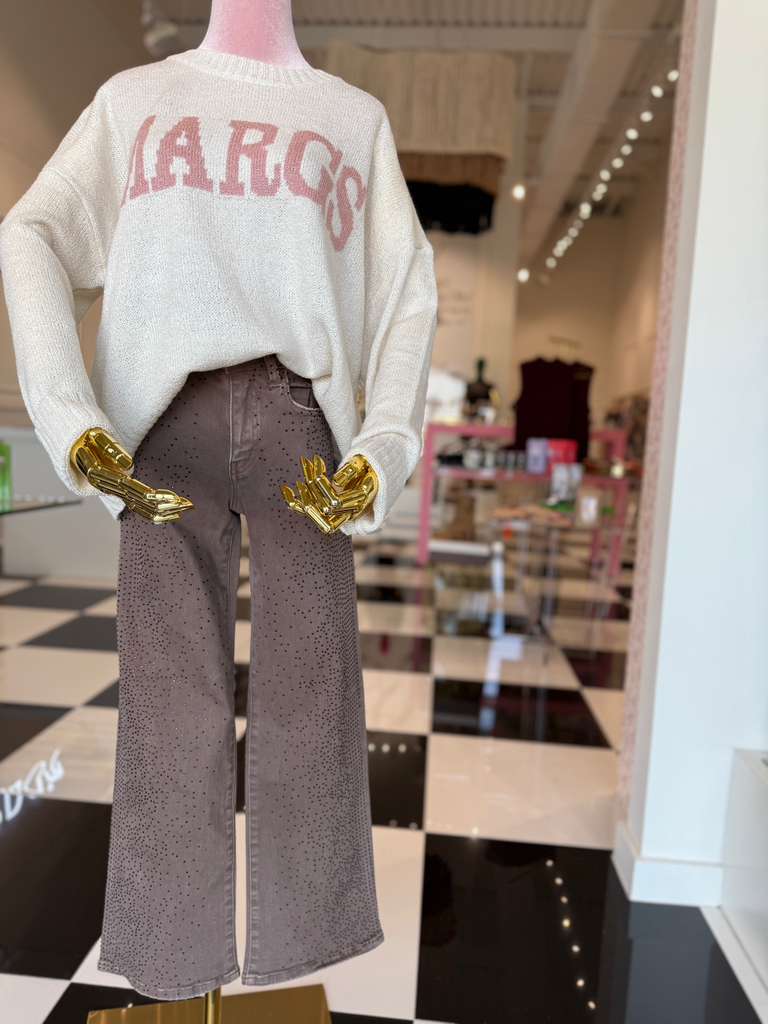 Molly rhinestone denim