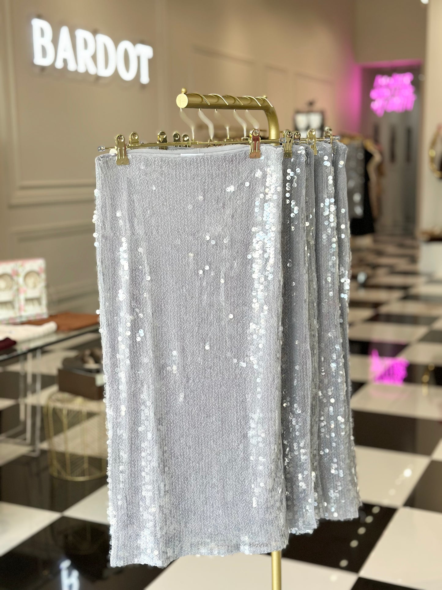 Emilia sequined skirt