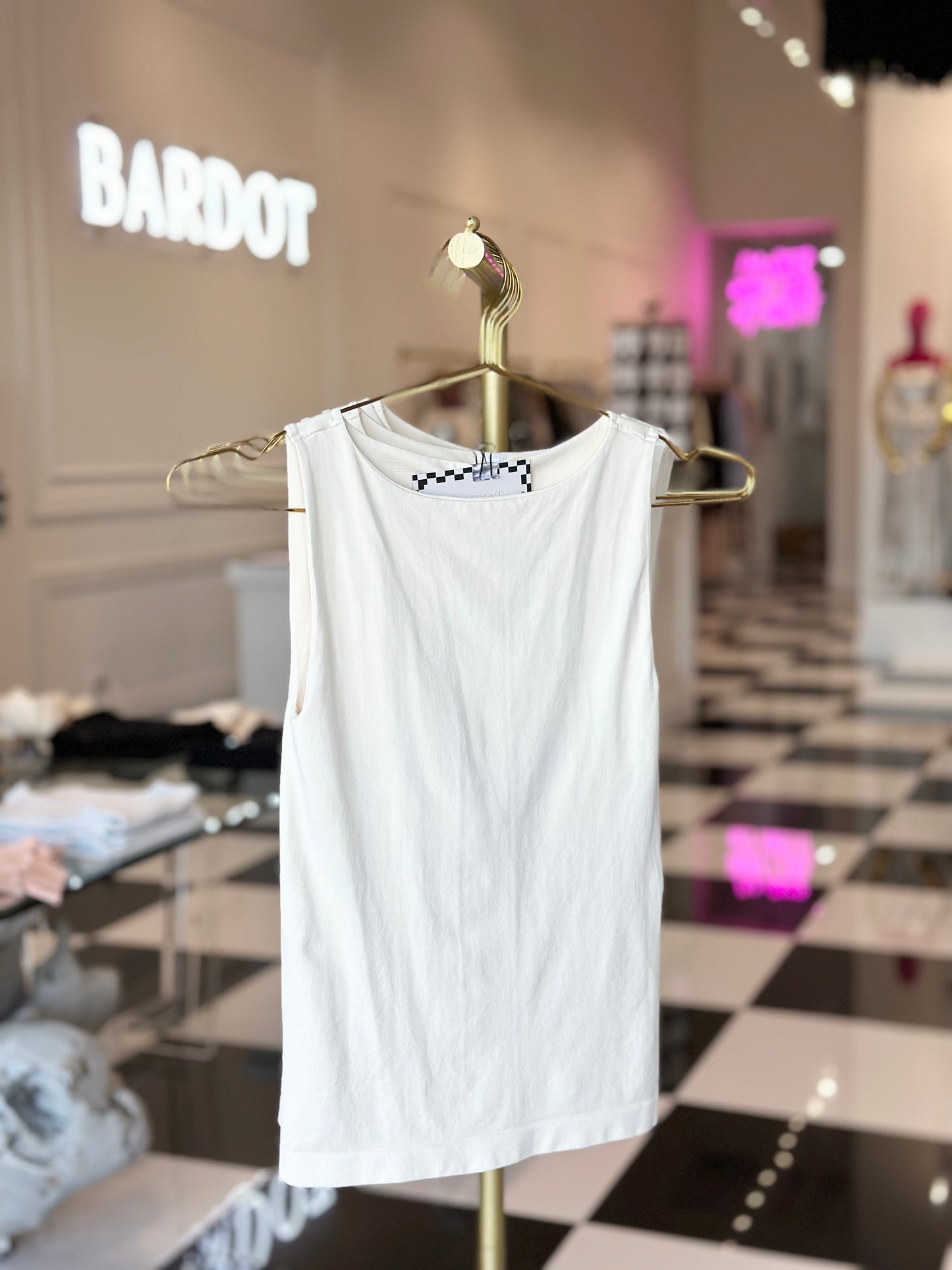 Anna butter cream tank top