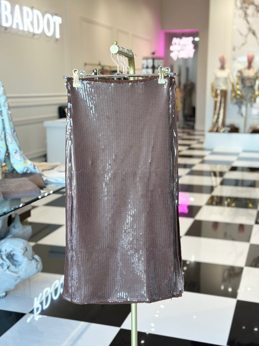 Jeanne sequined skirt