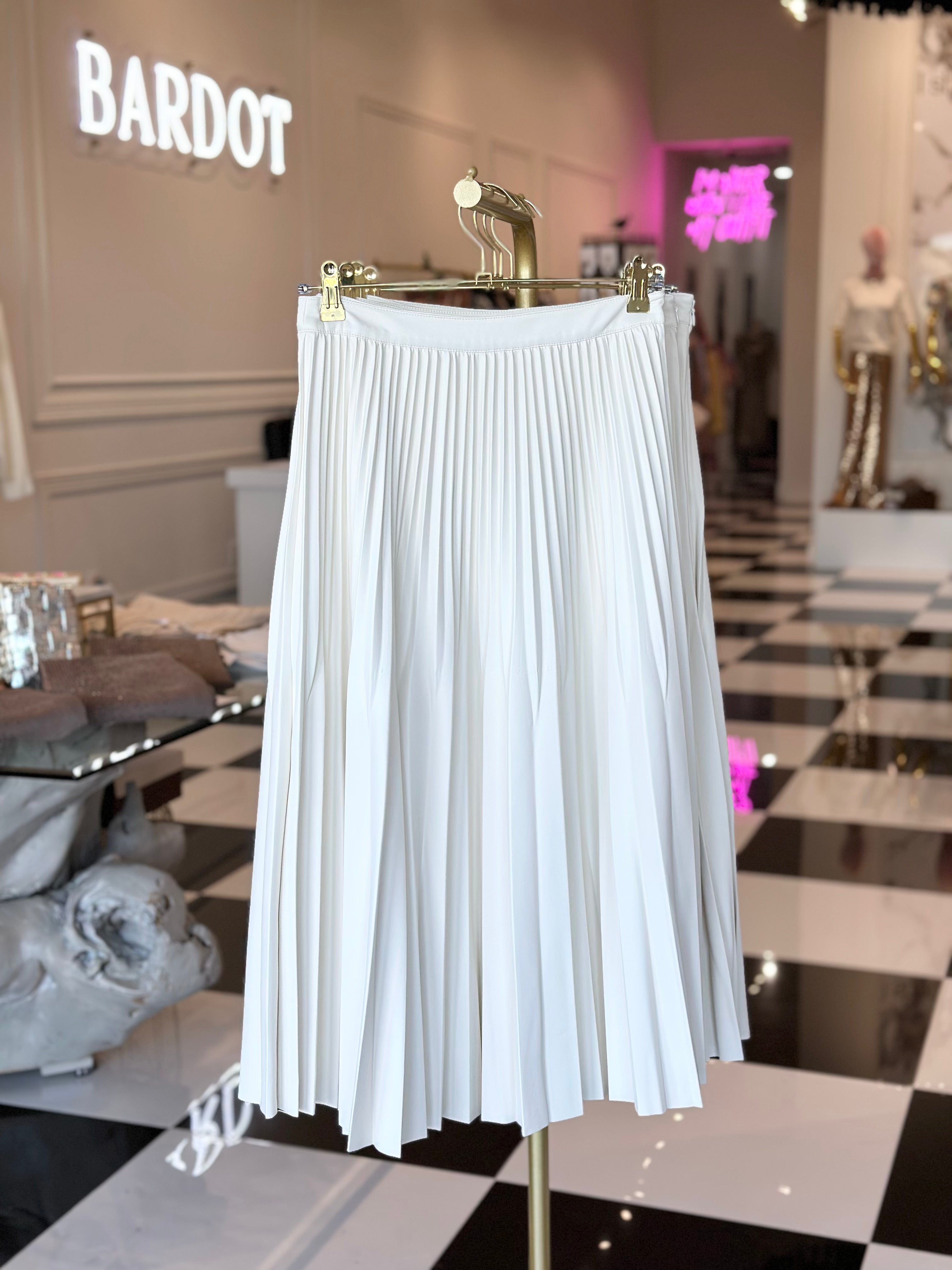 Hortense pleated skirt