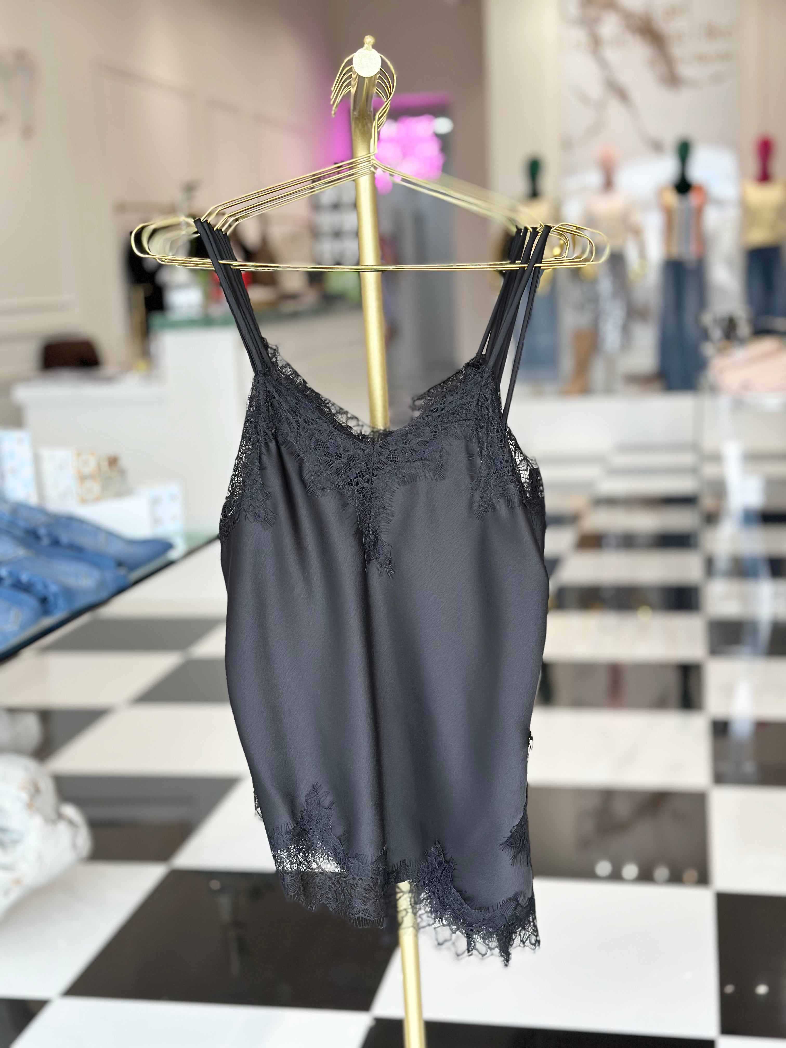 Lindsay satin top