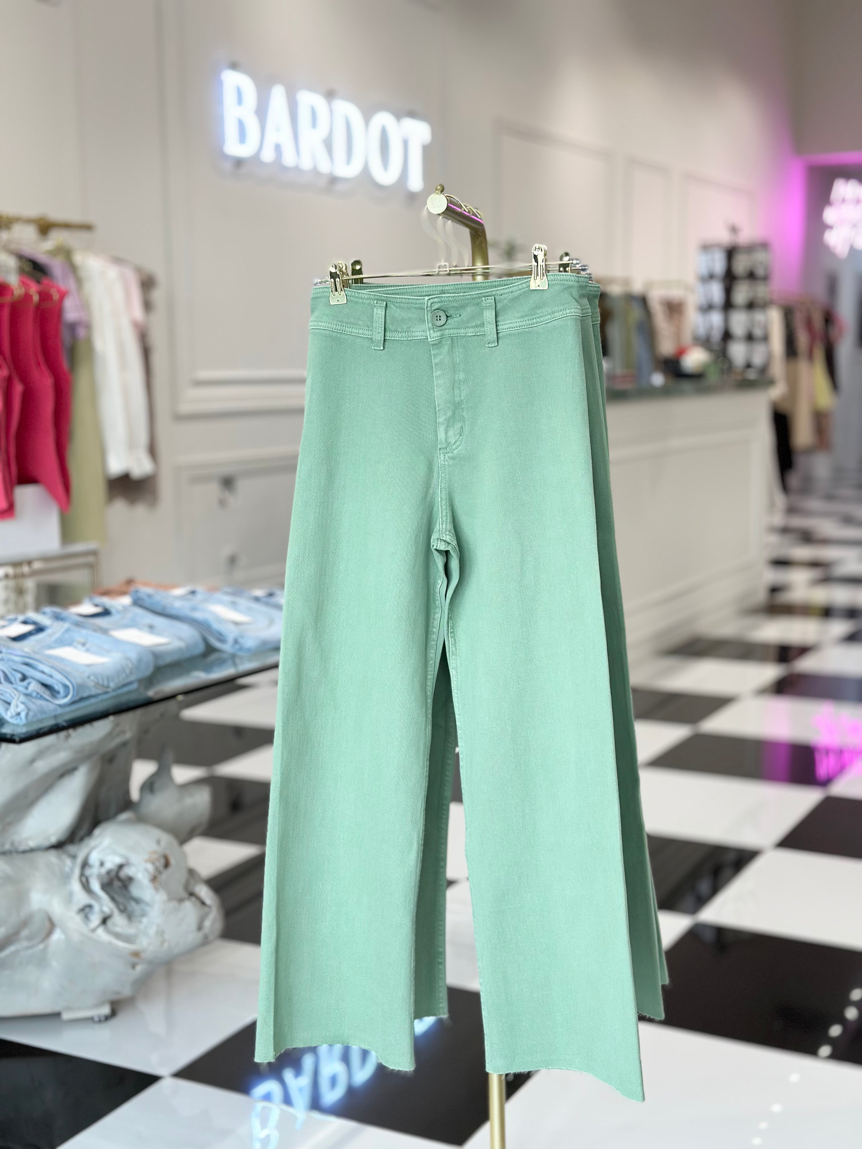 KATIE WIDE LEG DENIM PANTS