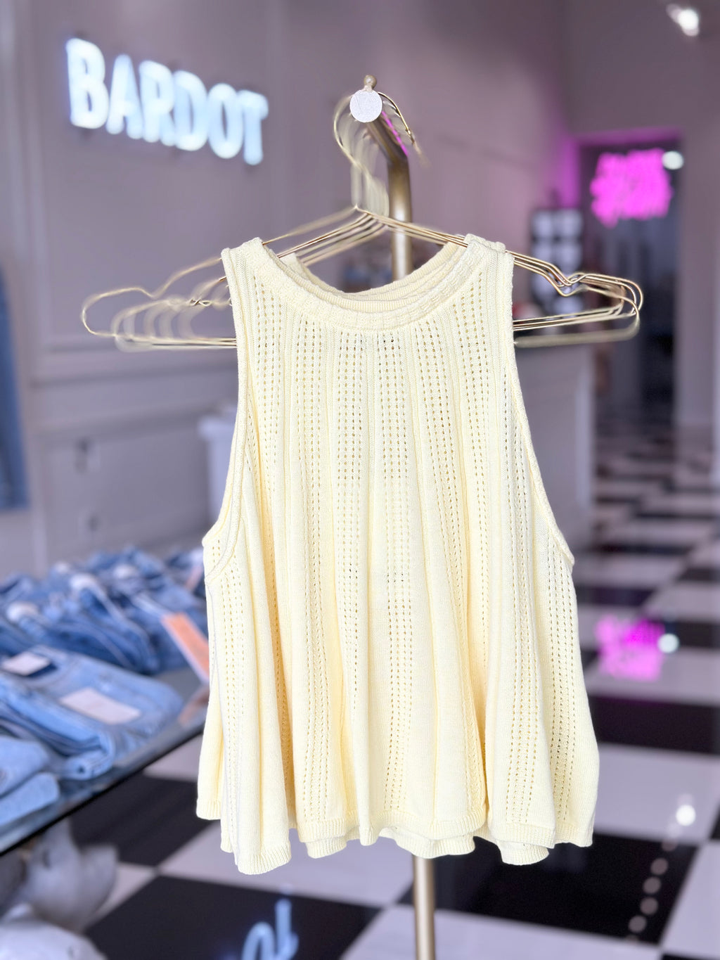 SOPHIE KNIT TANK