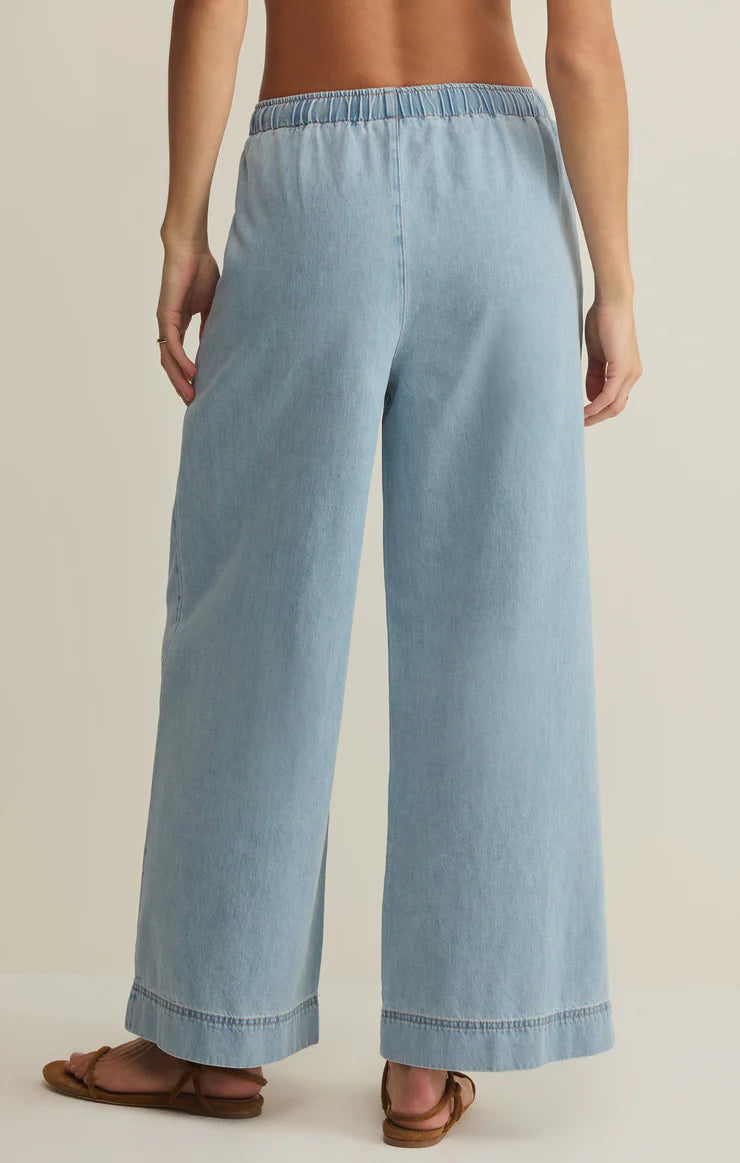 Daycation denim utility pant