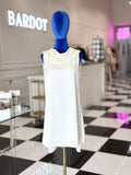 Marie Satin Cowl Mini Dress