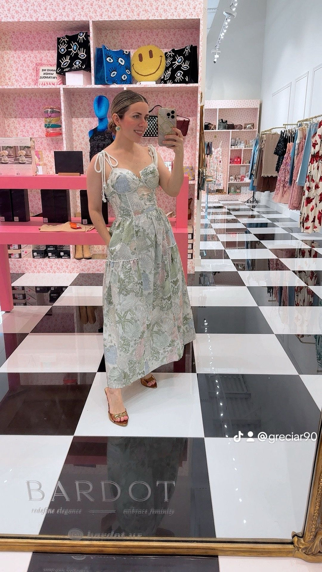 Olivia midi dress