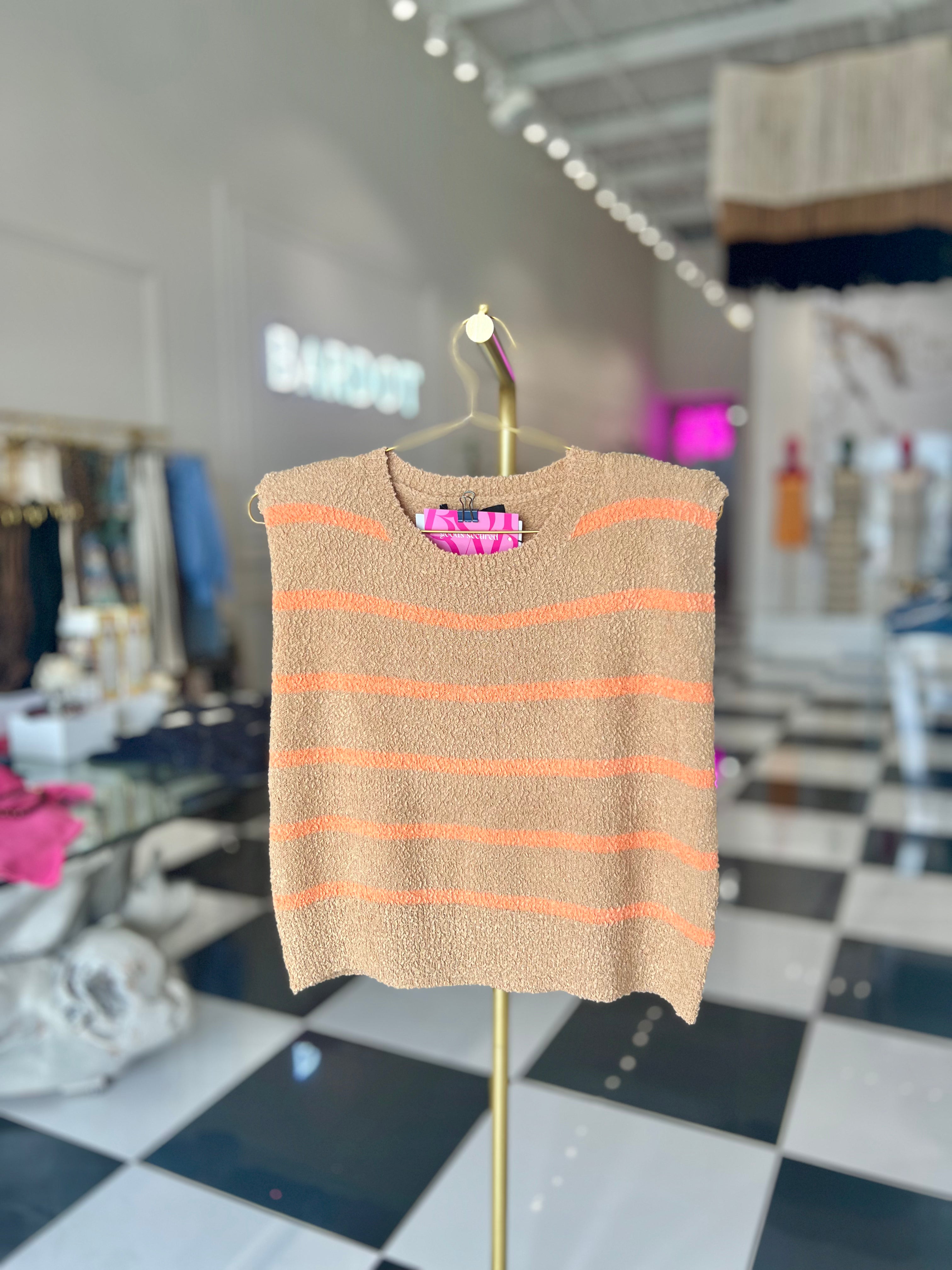 Andy Striped Knit Top