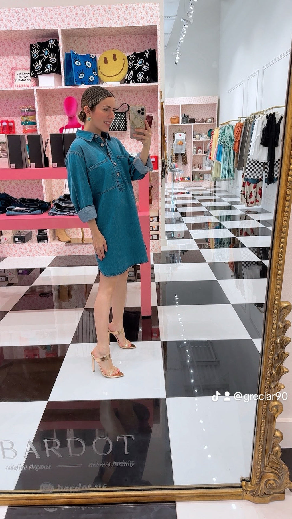 Lucie denim shirt dress dreamstate