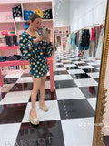 DENIM POLKA DOT SET (QOS)