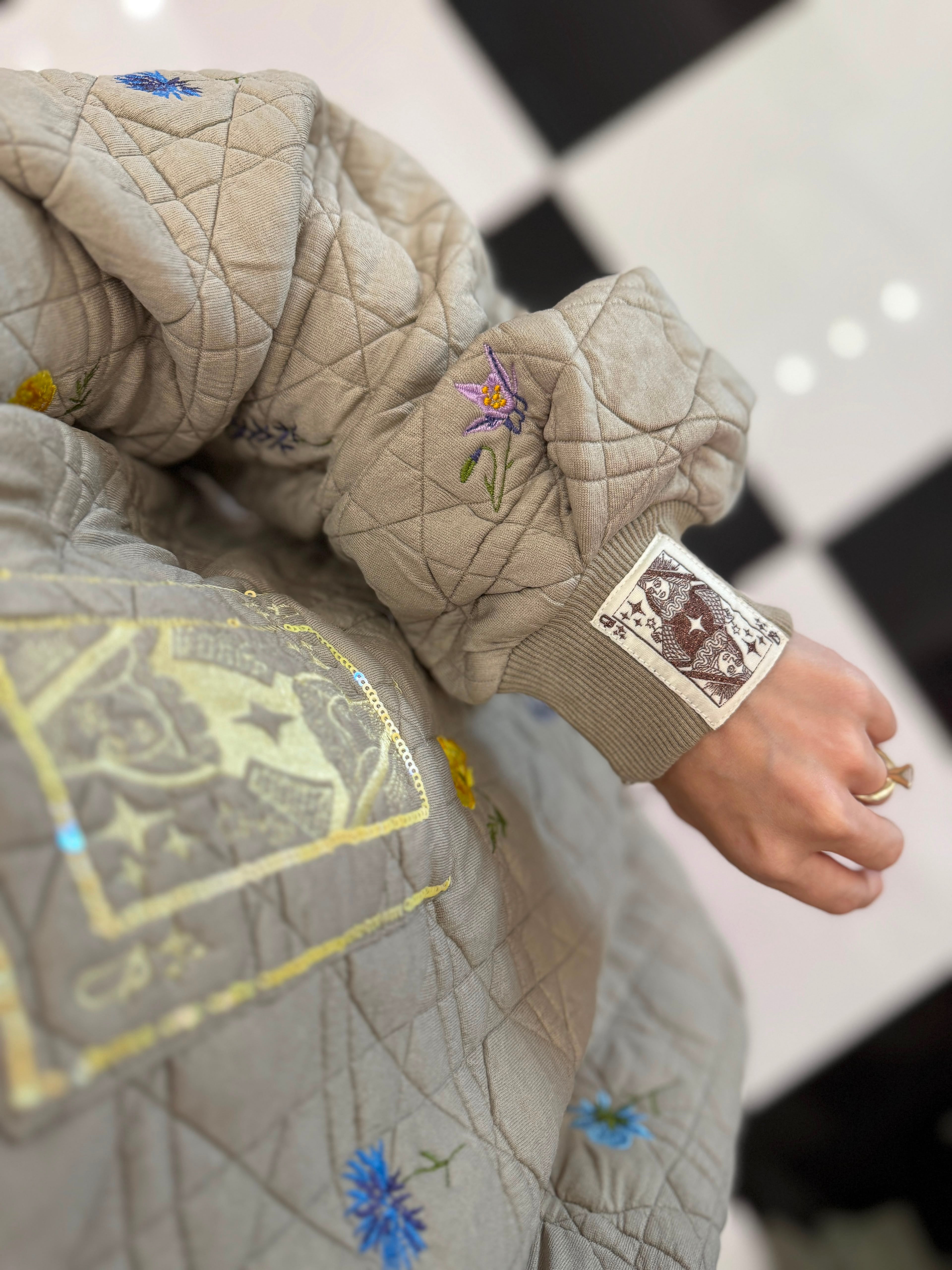 QUILTED FLORAL SET  (QOS)