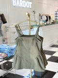 AGATHA PEPLUM TOP