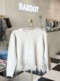 FELICITY FRINGE KNITTED TOP