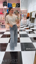 Elaphe wide leg denim