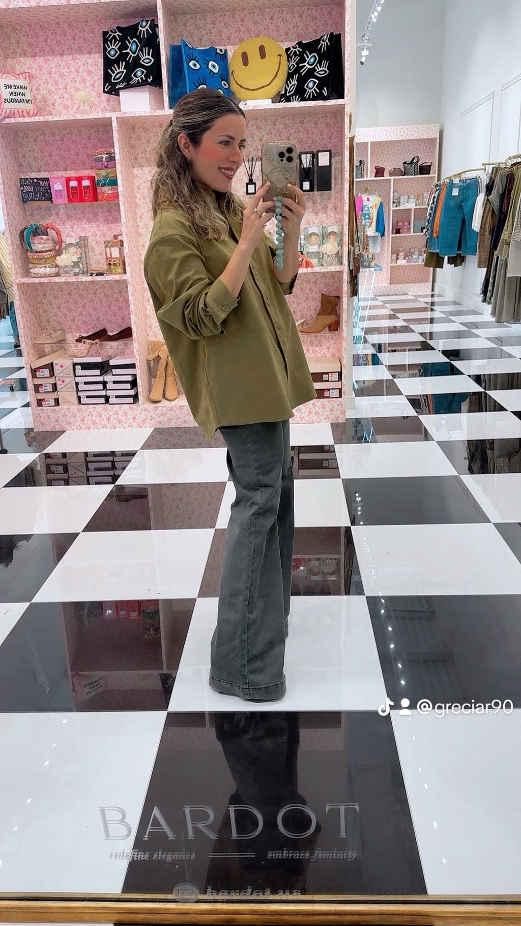 Maggie wide leg slant pocket pants
