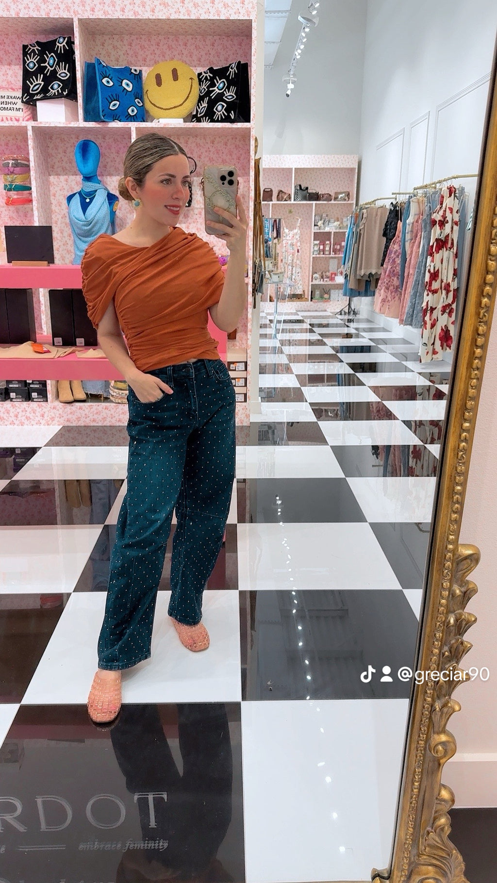 Asymmetrical Ruched Mesh Top