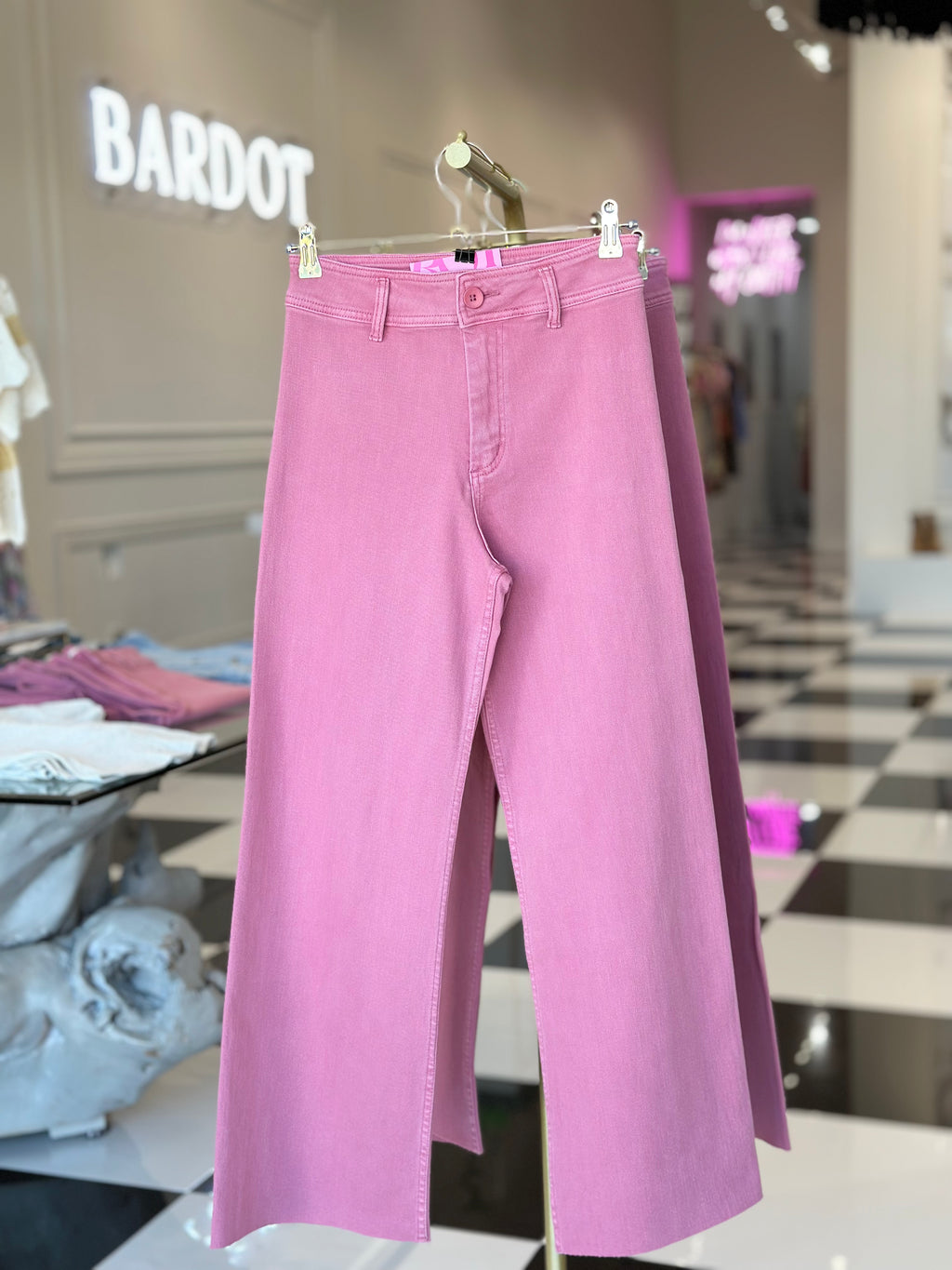 KATIE WIDE LEG DENIM PANTS