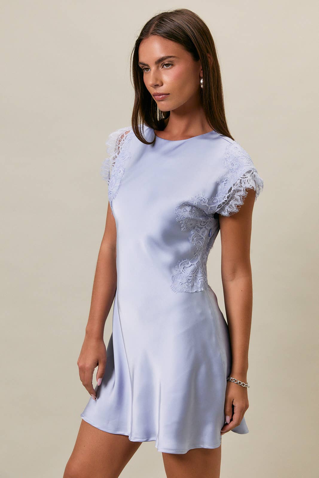 SABRINA SATIN DRESS