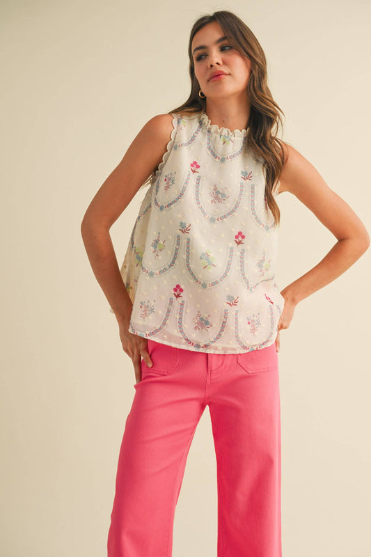 Michelle floral top