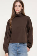 Ivy Mock Neck Sweatshirt