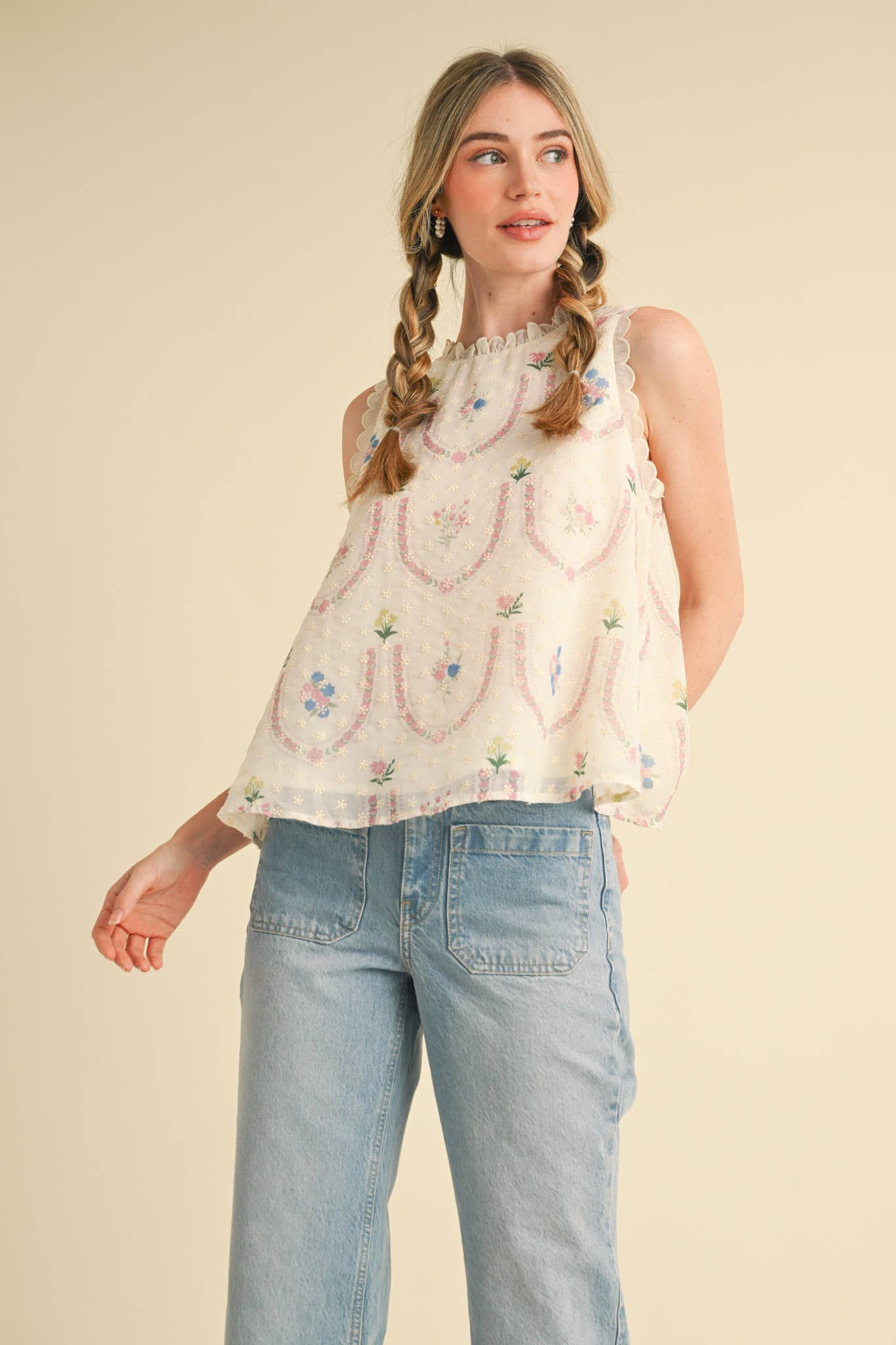 Michelle floral top