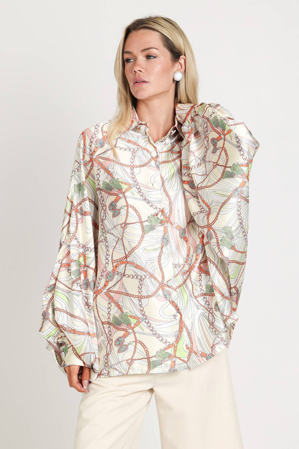 Mckinley satin top