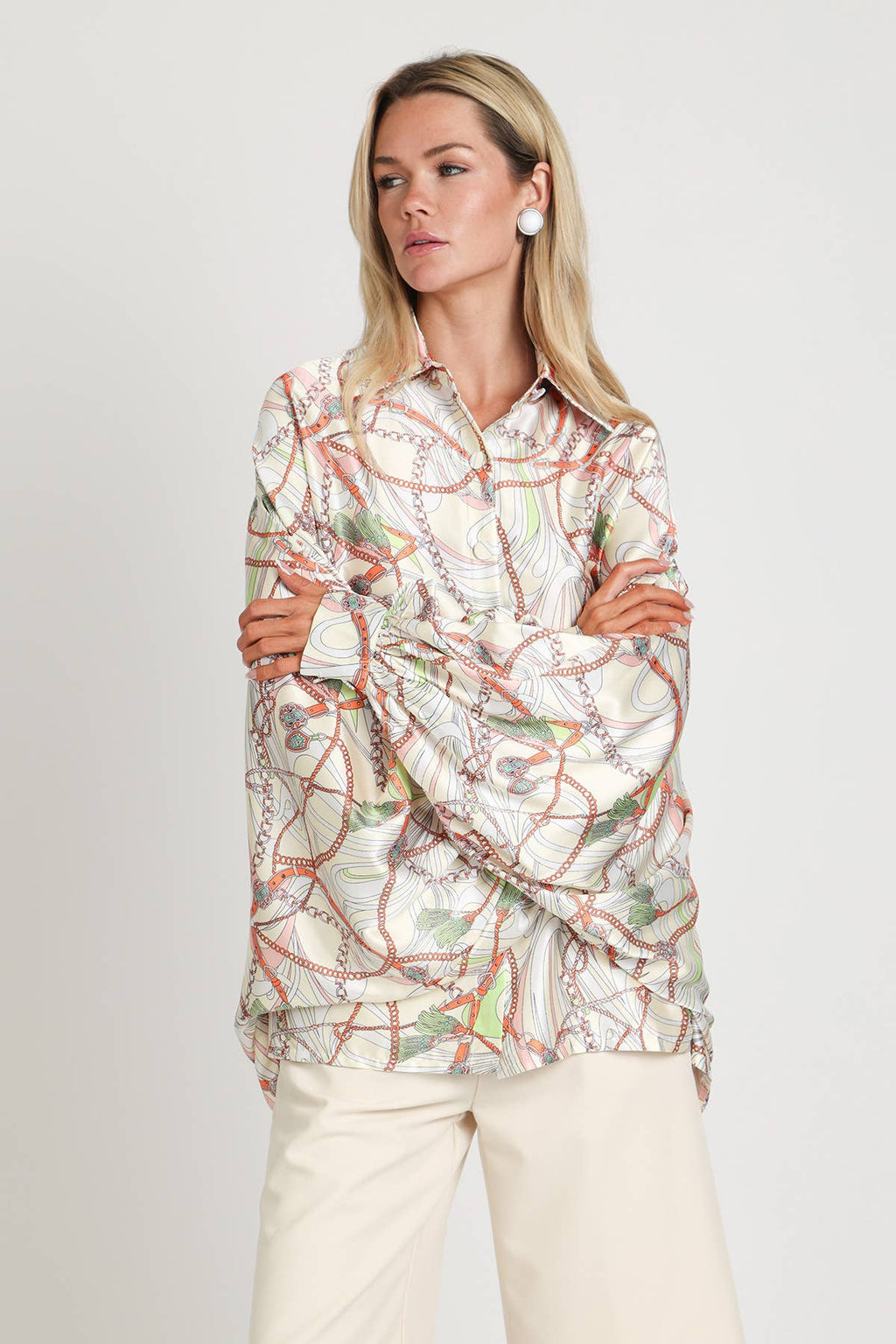 Mckinley satin top