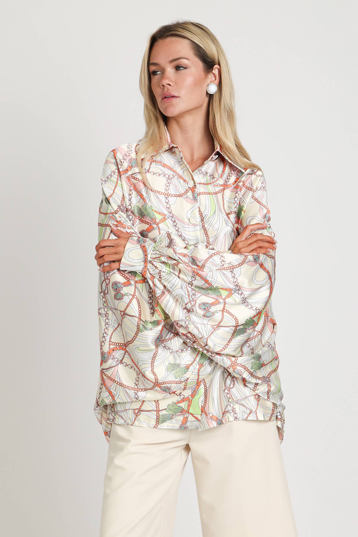 Mckinley satin top
