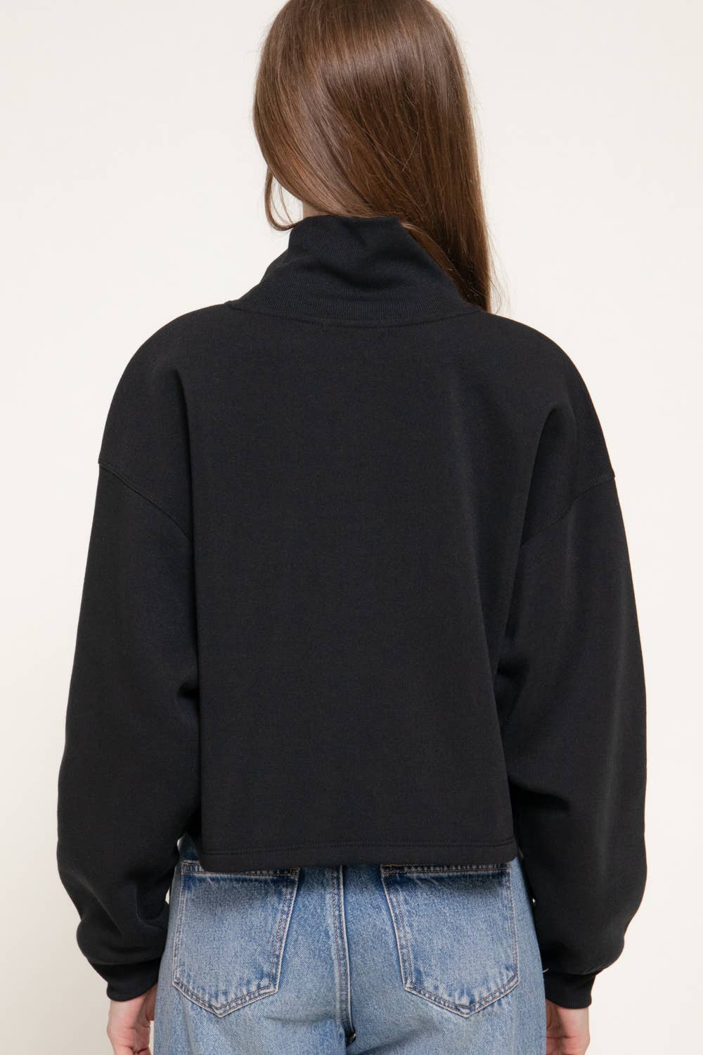 Ivy Mock Neck Sweatshirt