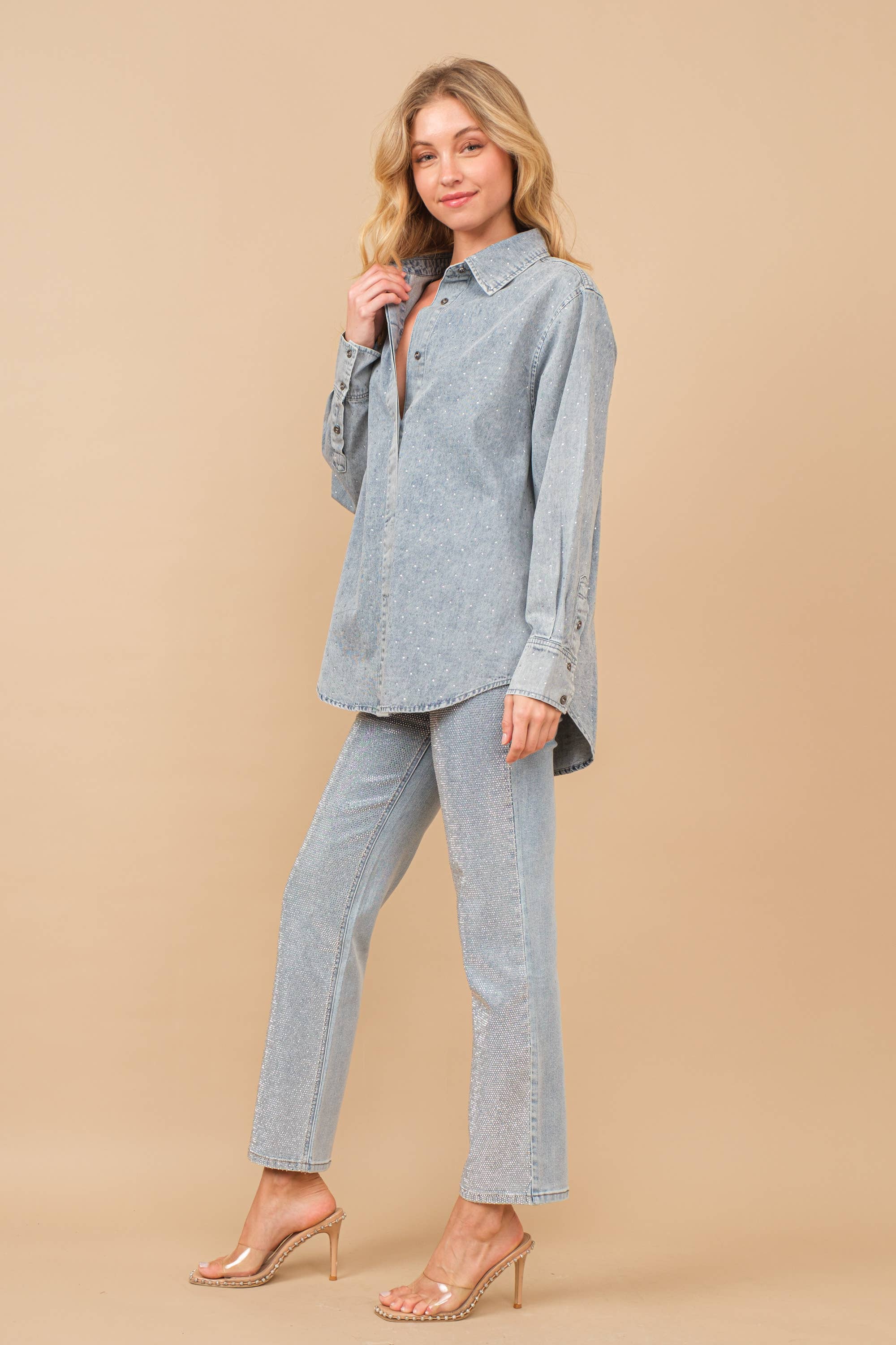 Mandy rhinestone Jeans
