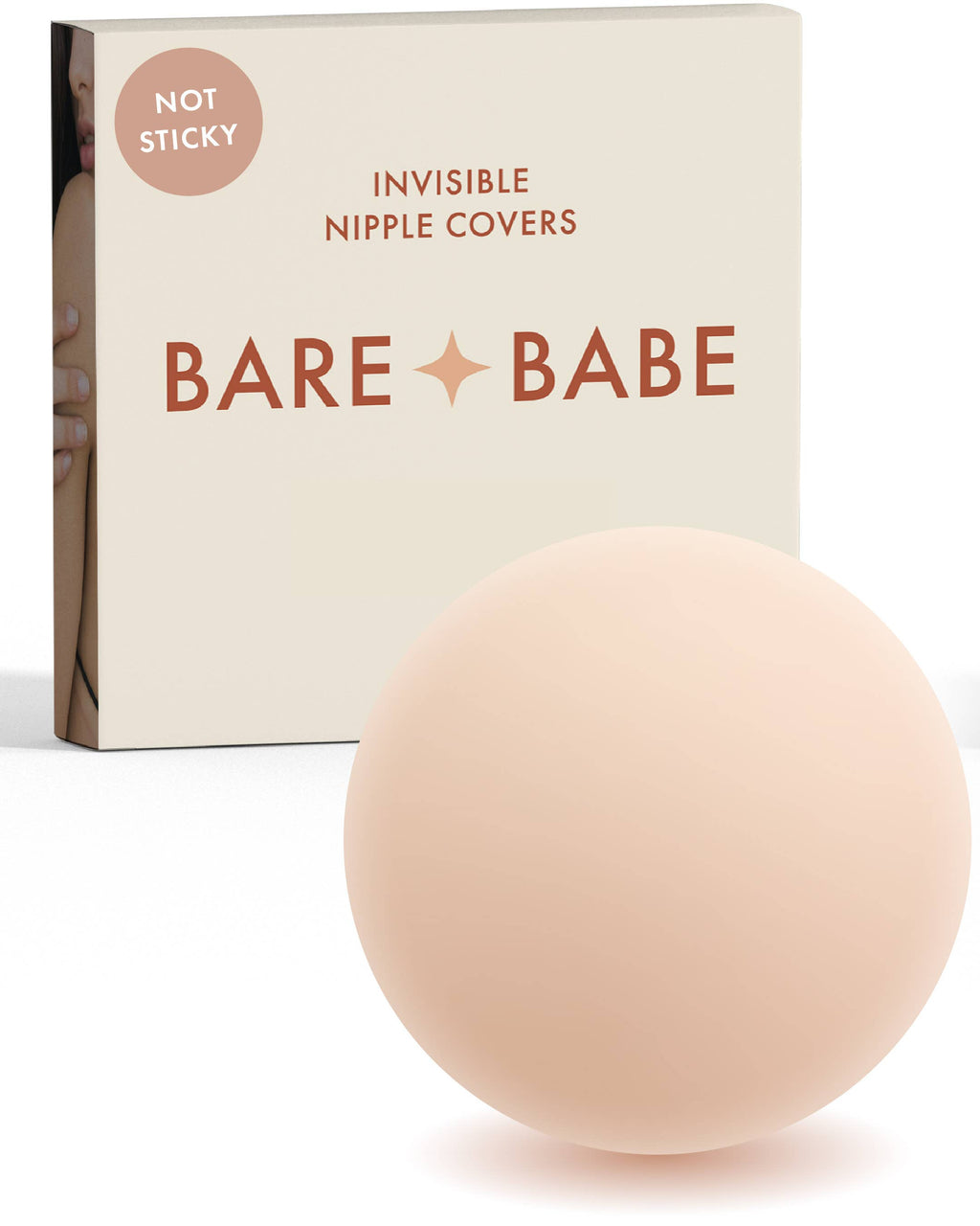 Non-Adhesive "Grippy, Not Sticky" Nipple Covers