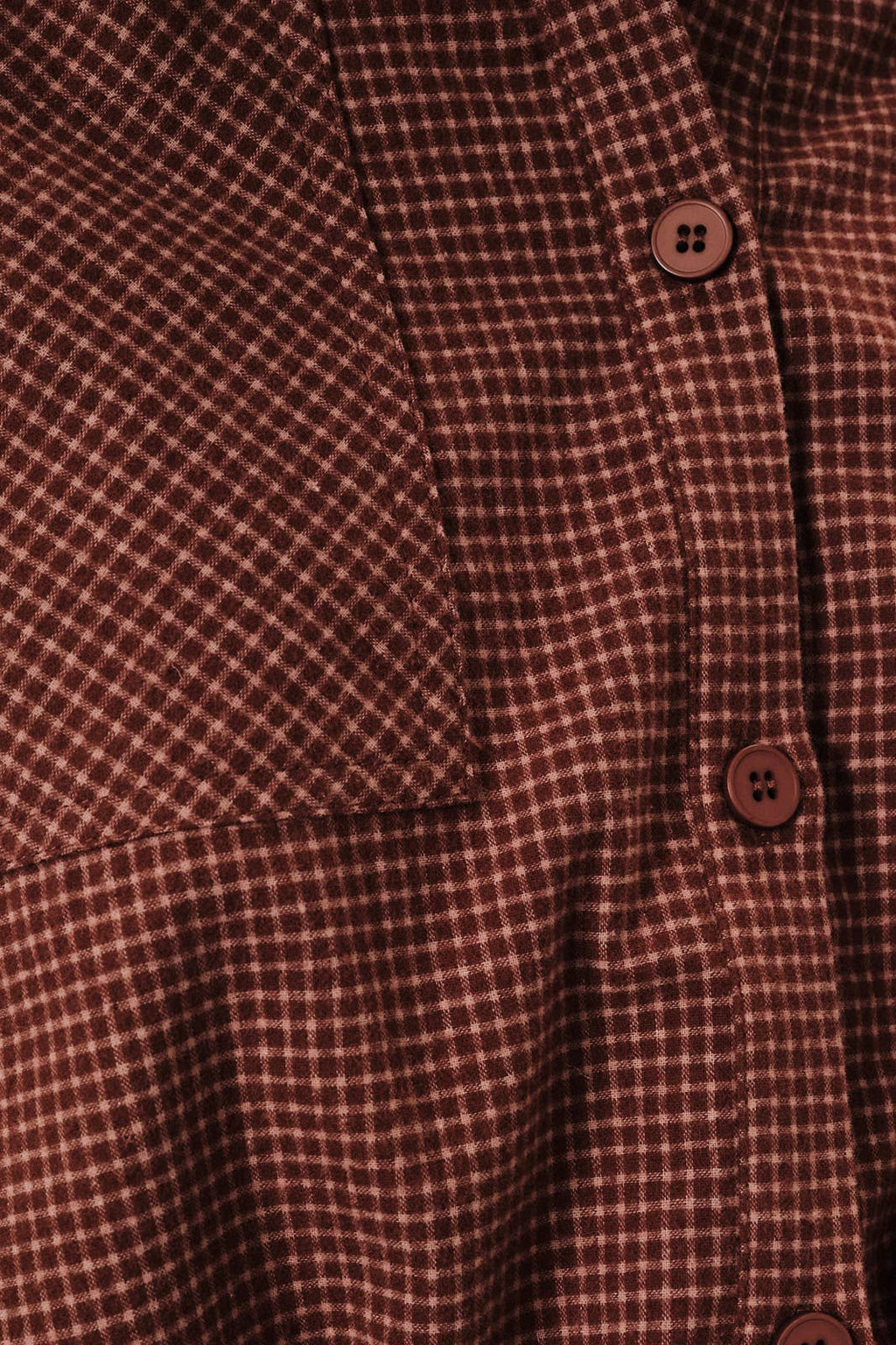 MERIDA PLAID SHIRT WITH DRAW STRING HEM